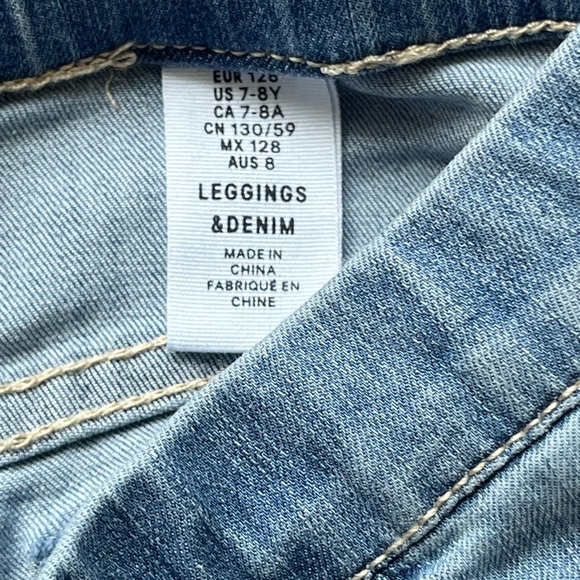 H&M leggings and Denim 7-8 - Picture 6 of 7